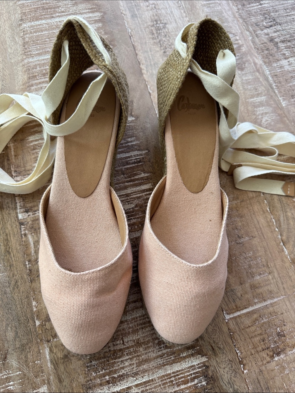 CASTAÑER Carina Wedge Espadrilles Size 38 - Picture 3 of 8